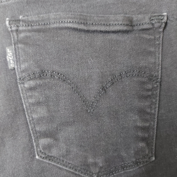 Black Levi's Silver Tab 711 Skinny Size 29 - Picture 4 of 9
